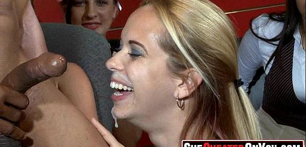  27 Milfs take loads in the face at secret sex party 06